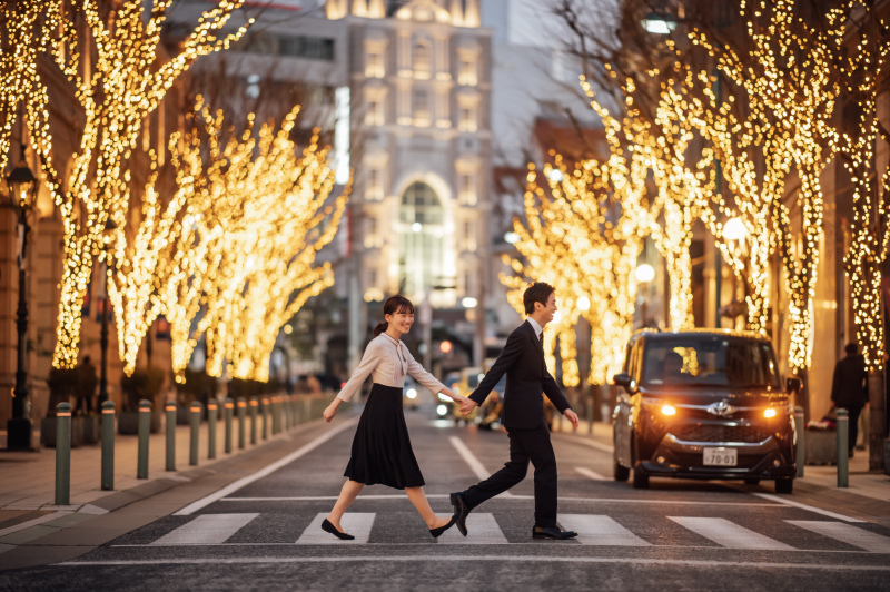 ラヴィファクトリー神戸店_夜景で撮影できる
