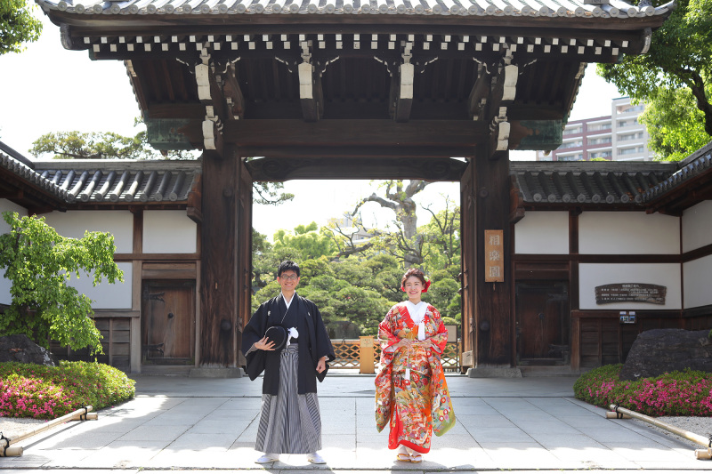 ラヴィファクトリー神戸店_庭園で撮影できる