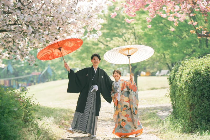 【3月1日〜4月末日までの撮影限定】2着がお得！春のドリームキャンペーン｜洋装・和装ロケーション（衣装2着・全データ）