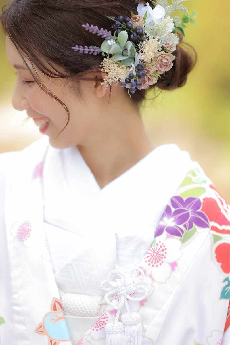 新婦ソロショット