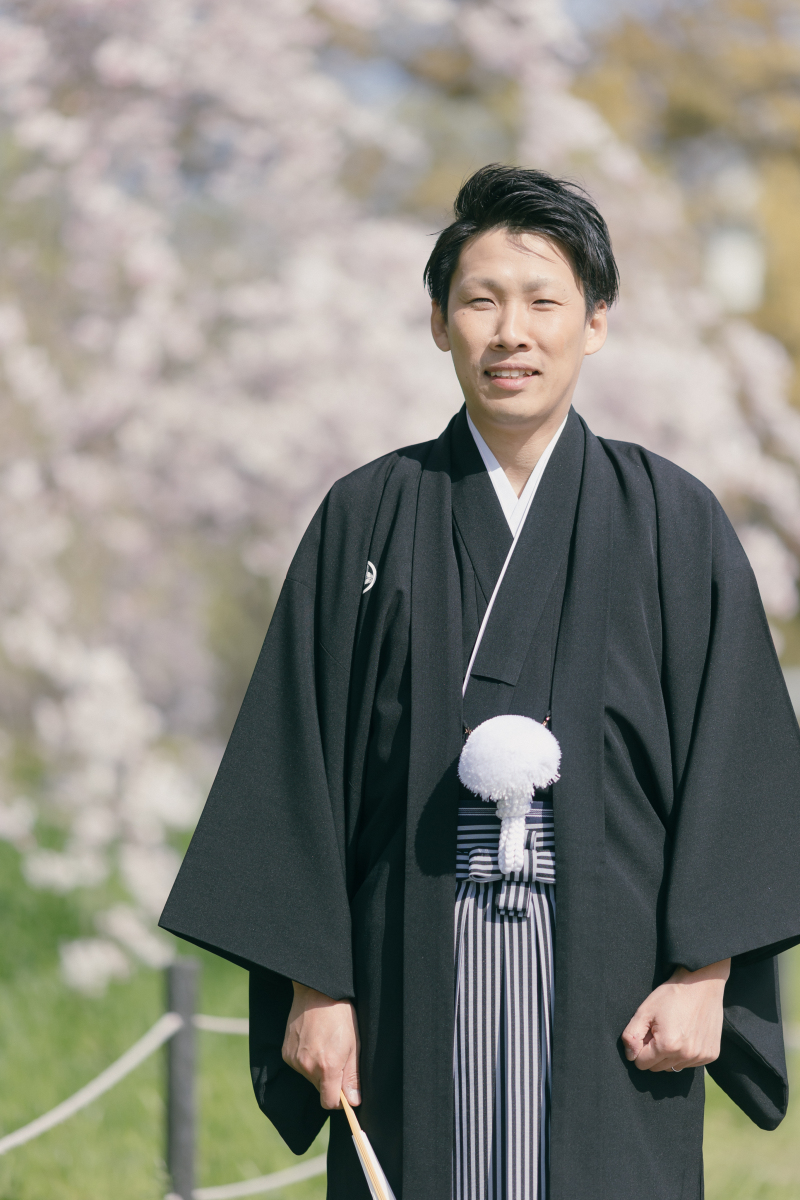 ご新郎様ソロショット