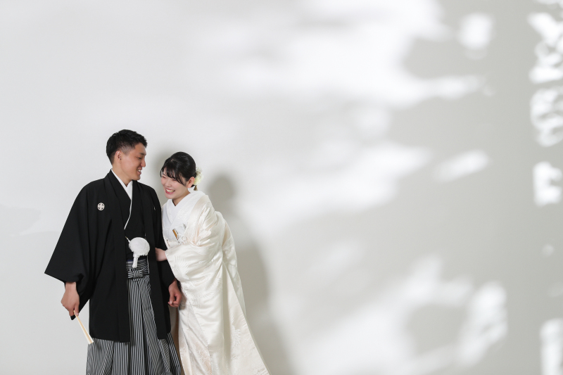 白無垢×スタジオ