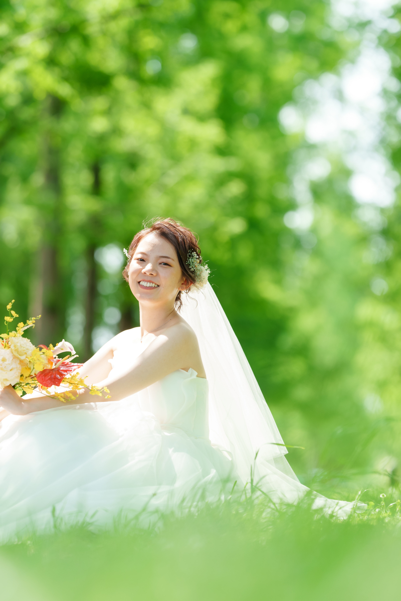 緑いっぱい。笑顔いっぱい。