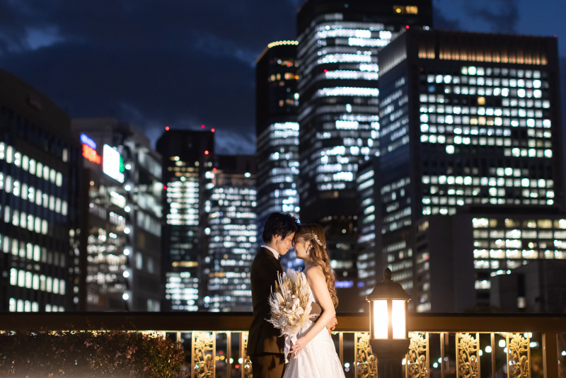 おでこで感じる温もり