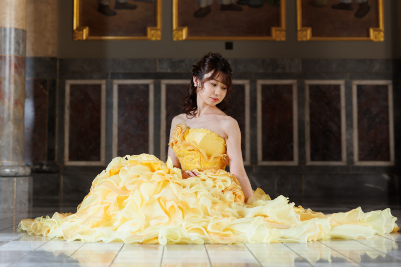 新婦様の晴れ姿を 