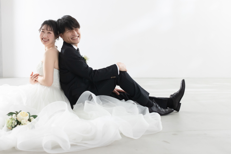 お座りショット♪