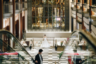 館内前撮り〜ハービスENT〜