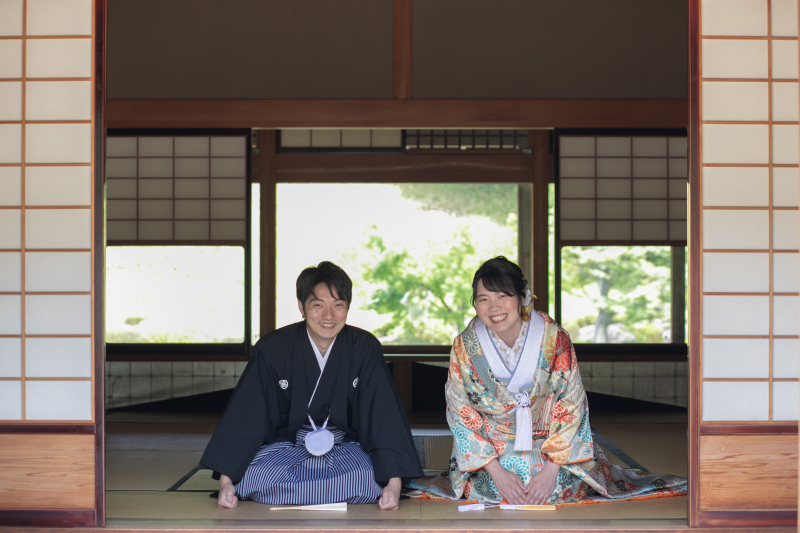 和装のロケーション撮影