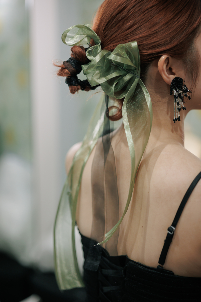 個性的ヘアメイク