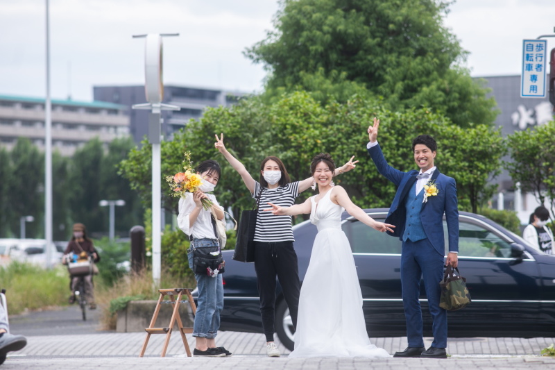 お家に帰るまでが前撮りです