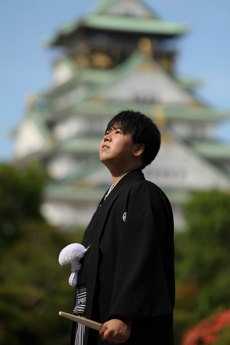 新郎ソロショット