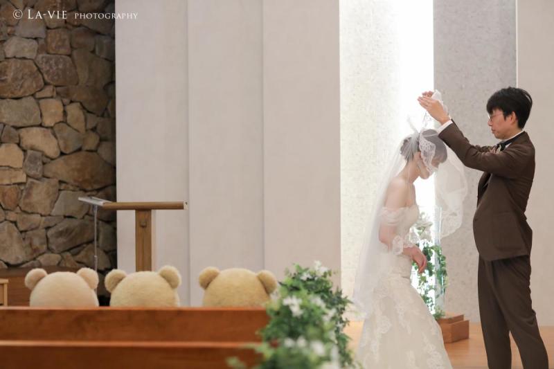 ラヴィファクトリー大阪店_チャペルで撮影できる