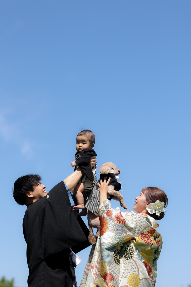 ラヴィファクトリー大阪店_ペットと一緒に撮影できる