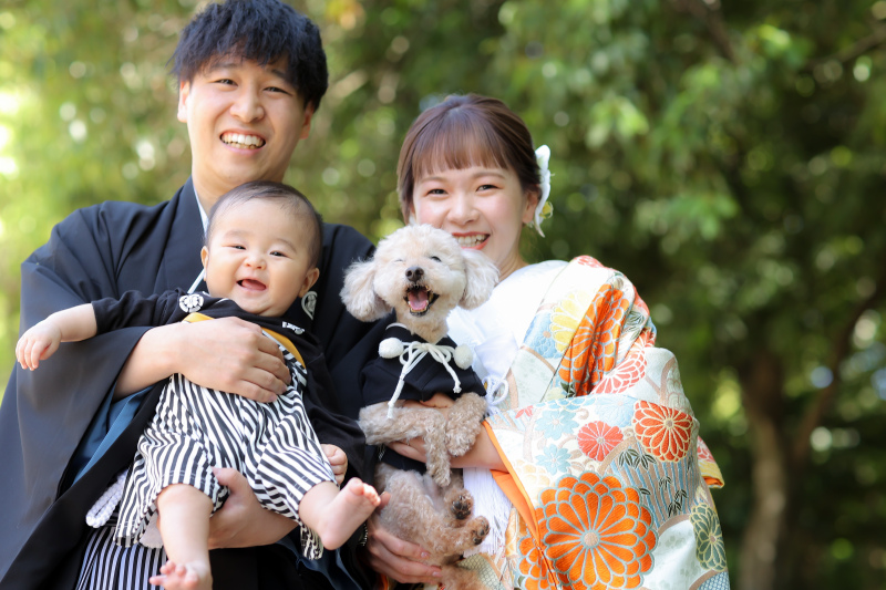 想い出の一枚は家族揃って