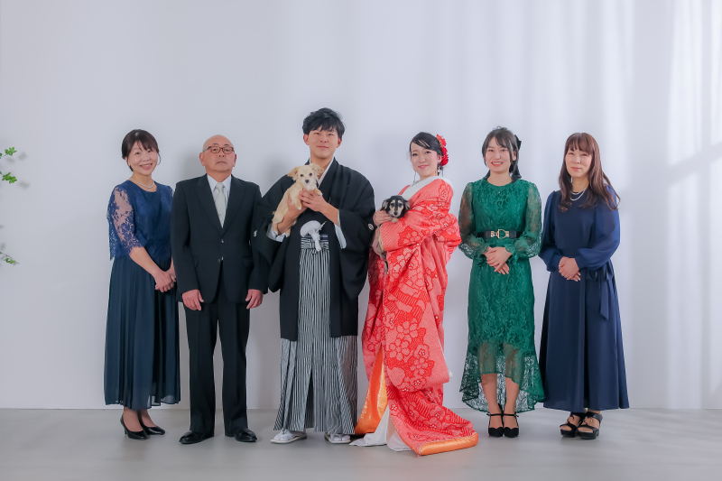 ラヴィファクトリー大阪店_家族・友人を撮影に呼べる
