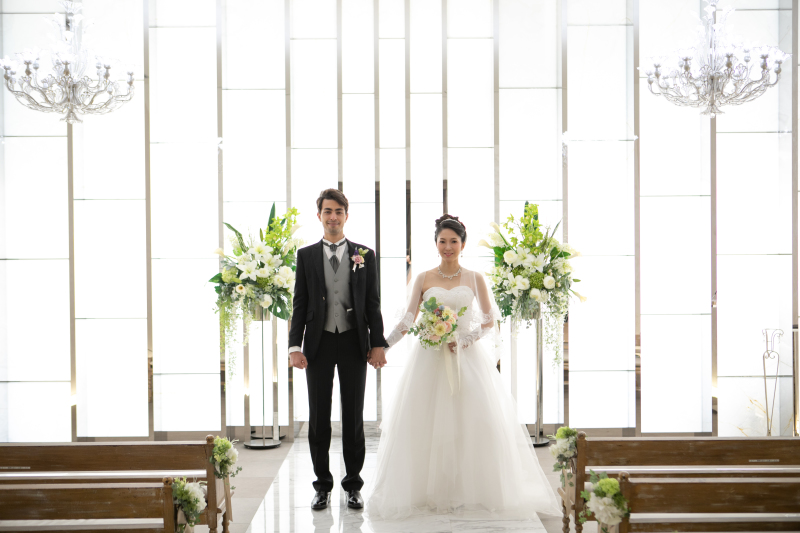 ラヴィファクトリー大阪店_チャペルで撮影できる