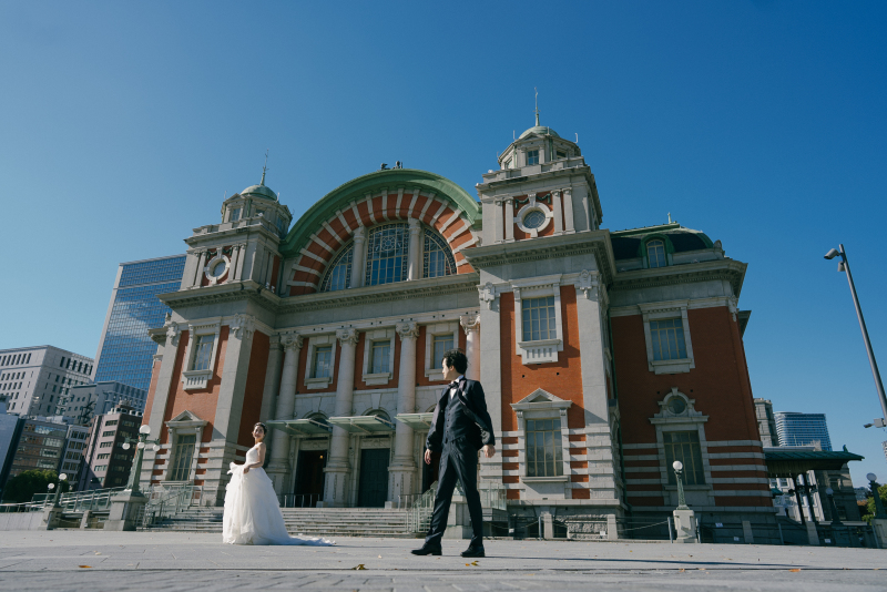 【中央公会堂】洋装ロケーション(衣装1着・全カットデータ付き)
