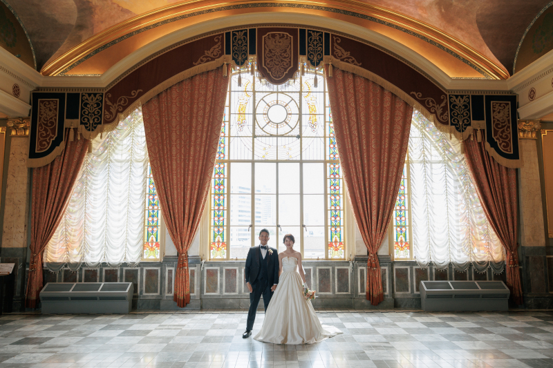 【中央公会堂】洋装ロケーション(衣装1着・全カットデータ付き)