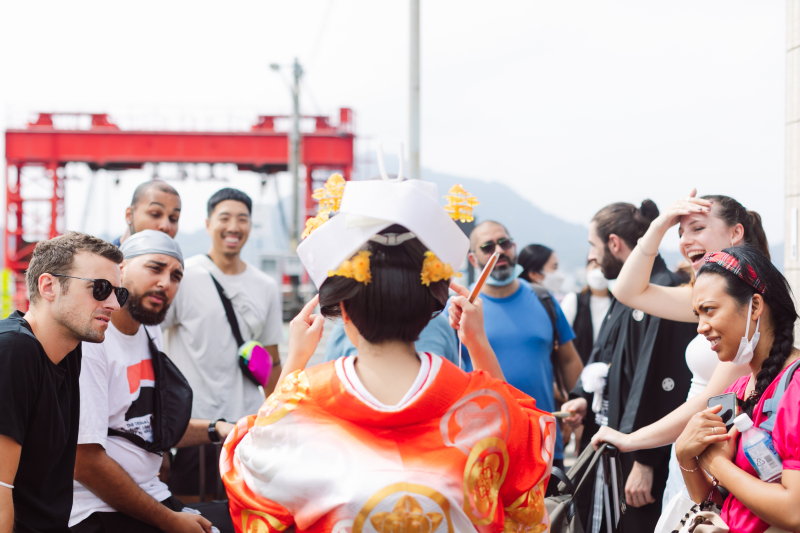 【家族と一緒に撮影】ロケーションフォト(和装1着+新婦ヘアメイク+全データ)