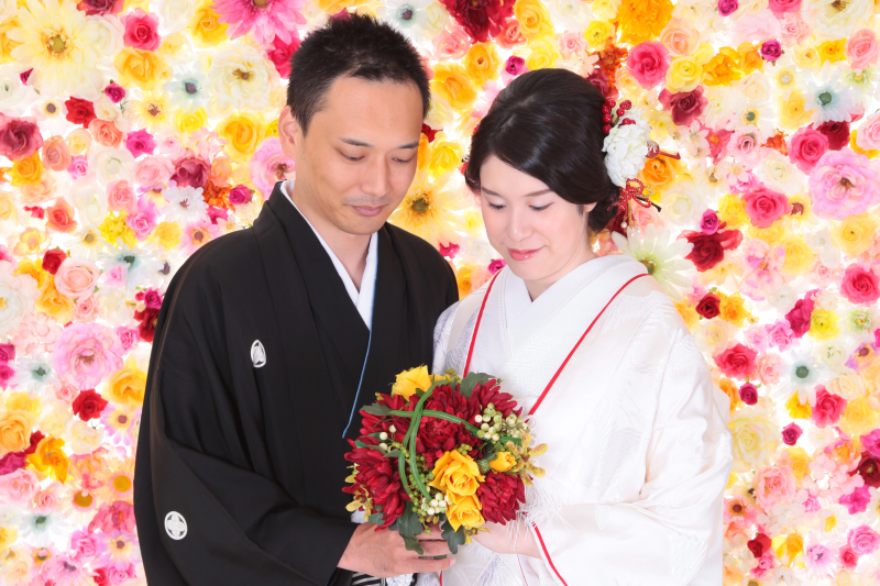 厳か＆華やかが表現できるんです