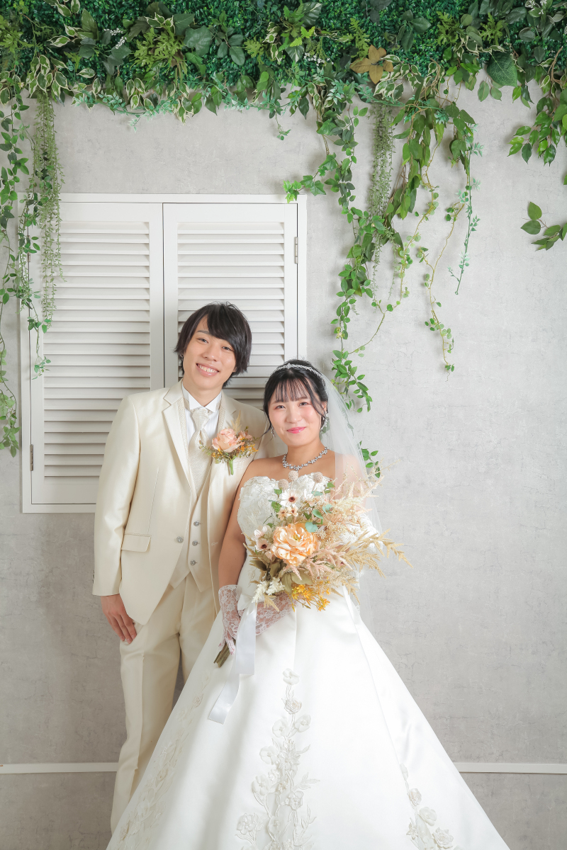 スタジオに戻って二人の撮影です!