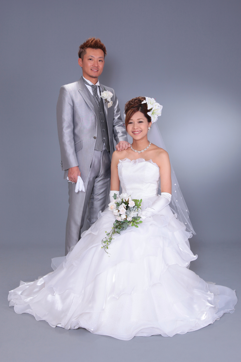 笑顔のバリエーションは数パターン撮ります