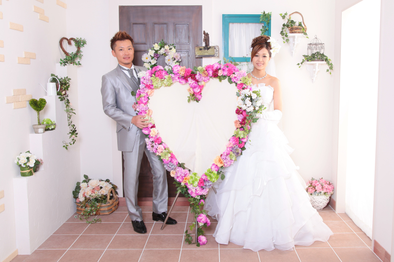 真ん中に文字が入れられます