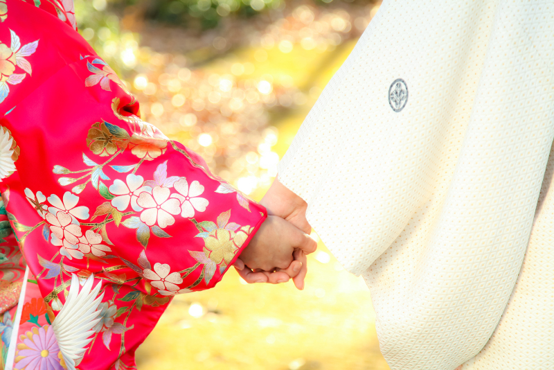 仲良しなお二人（ロケーション）