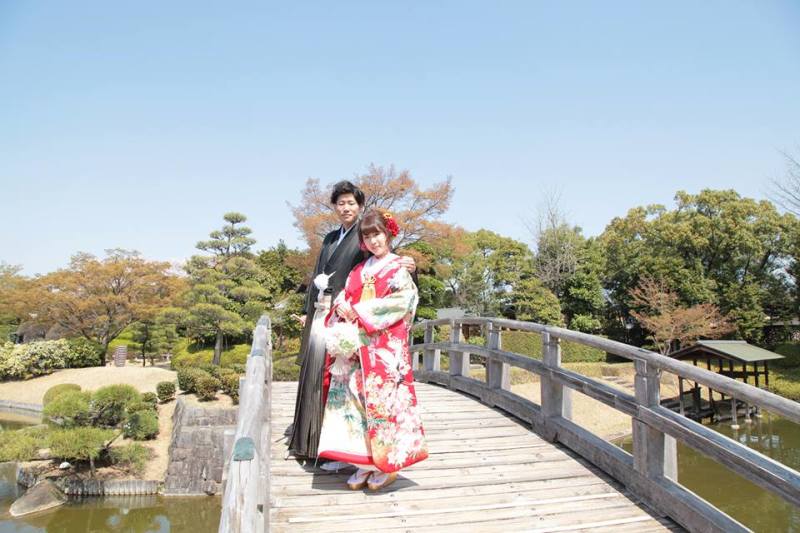 太鼓橋も雰囲気抜群