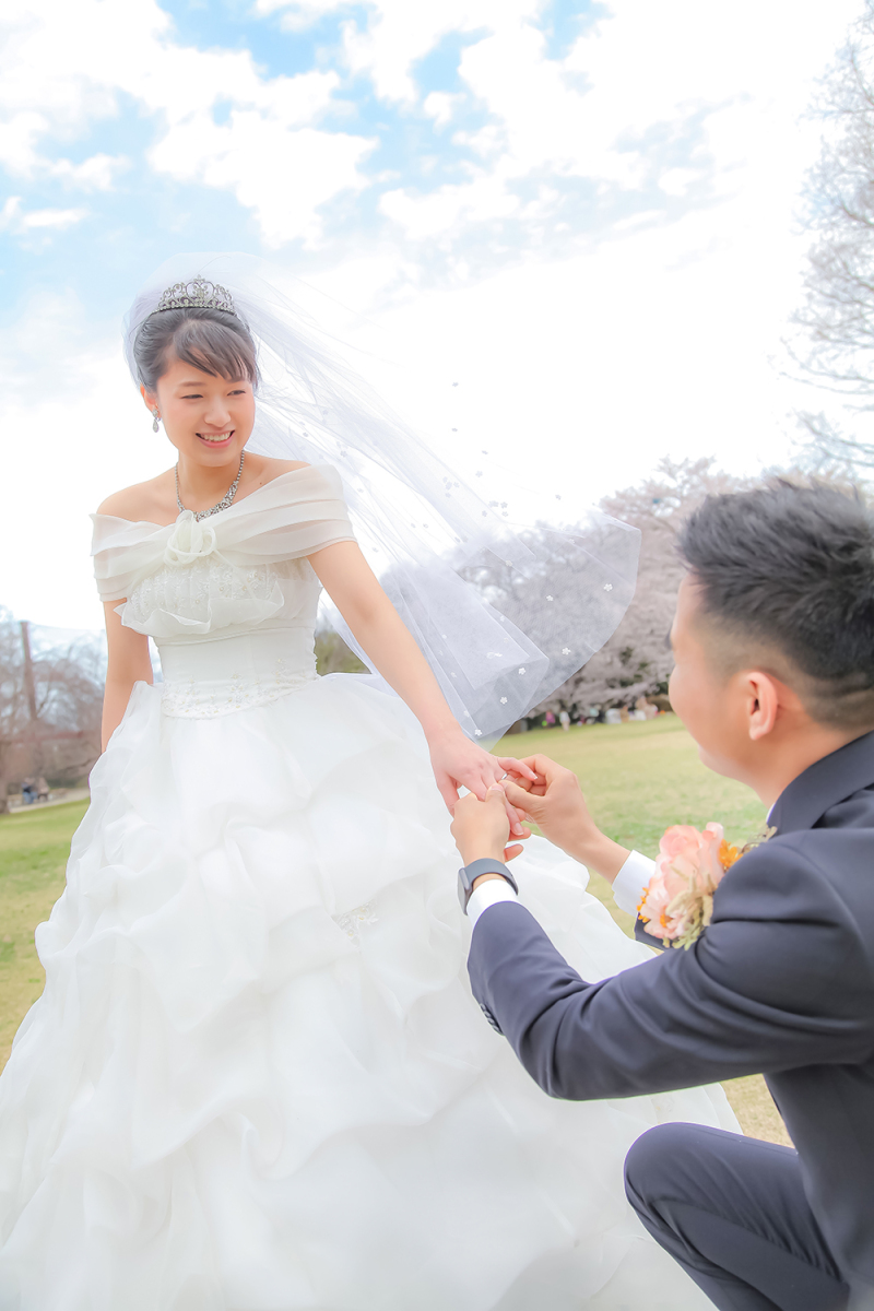 プロポーズシーン