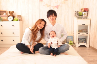 家族記念日フォトプラン（ハーフバースデー）