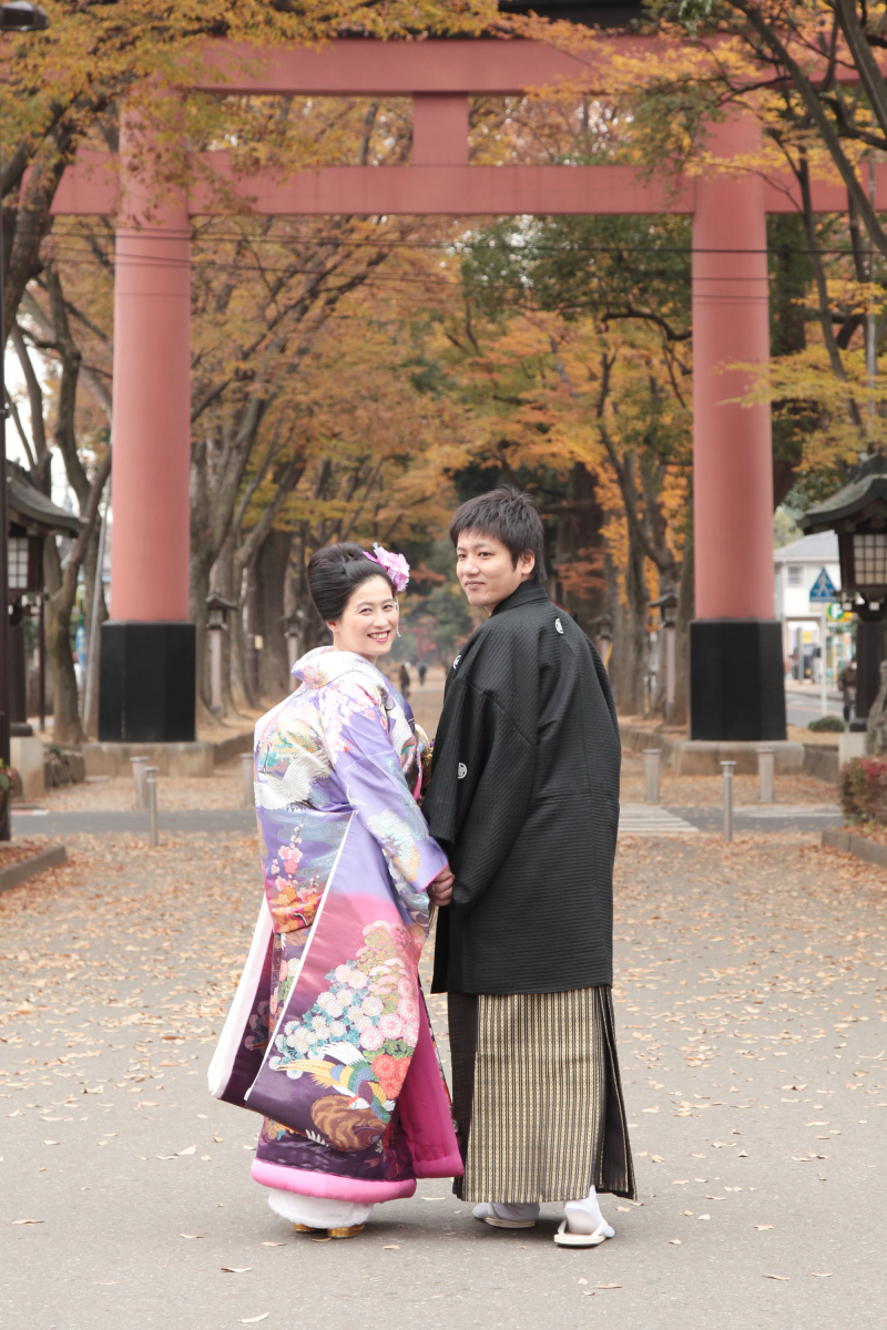 いろいろなポーズで撮影します