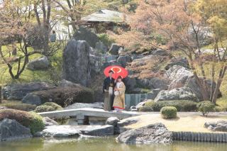 越谷・花田苑 和装ロケーション撮影