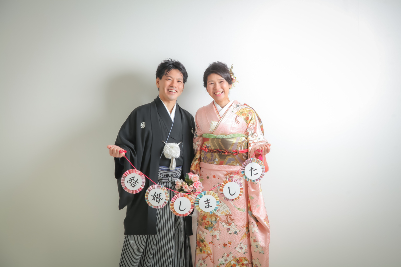 「結婚しました」ガーランド