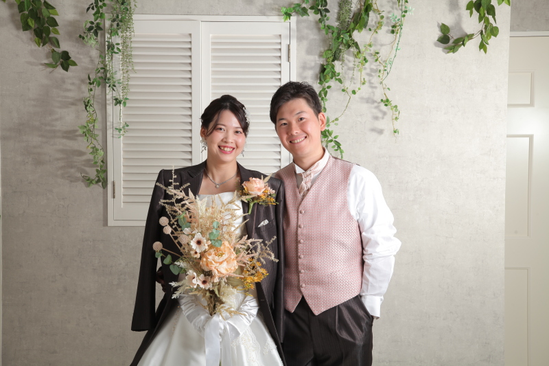 ドレスも和装もロケーションも!1日で完結プランです