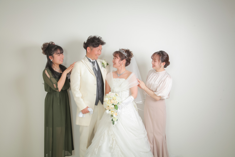 洋装スタジオプラン＋家族撮影