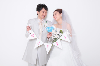 スタジオ洋装撮影（衣裳2着ずつオプション使用）