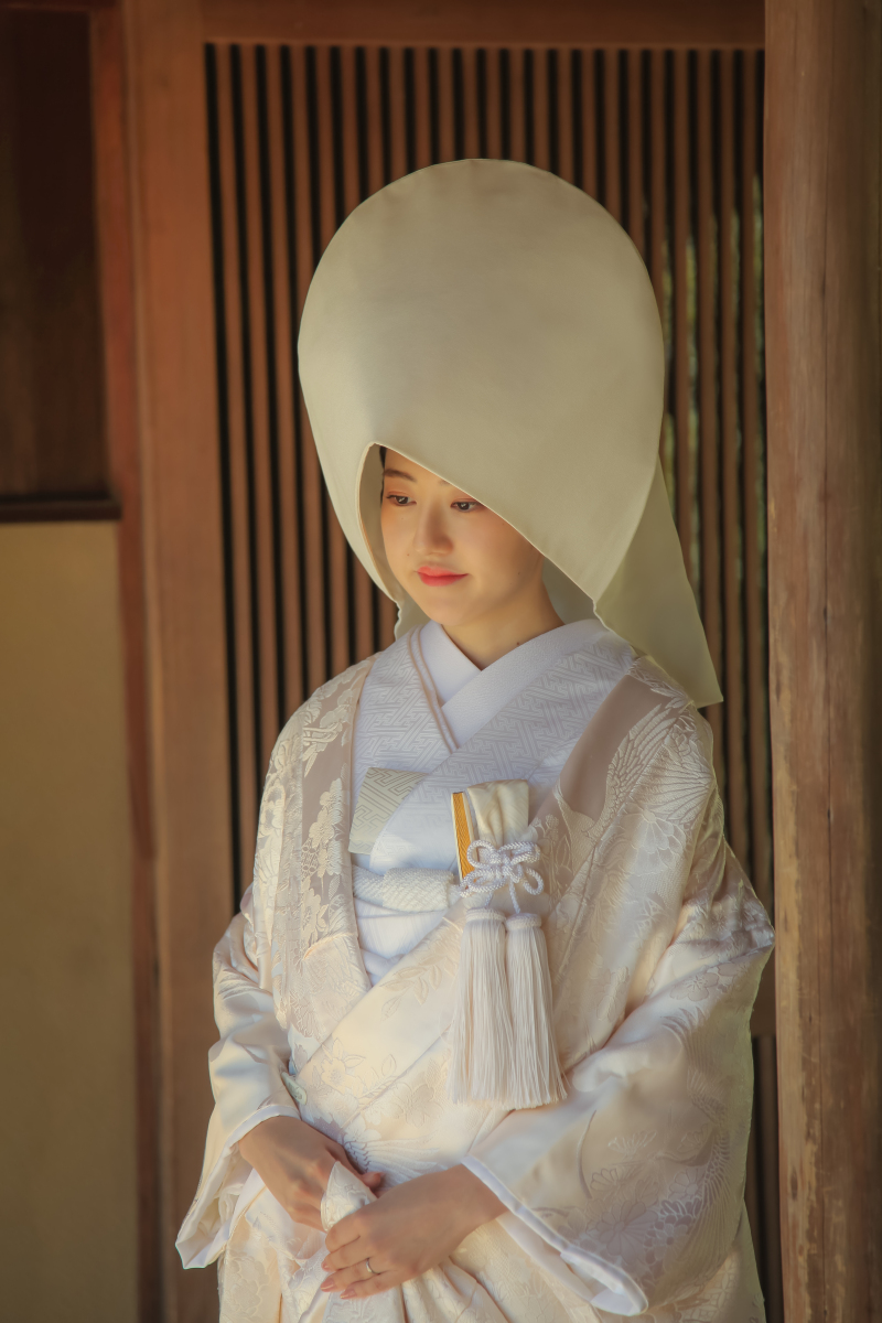 新婦様も1人で撮影