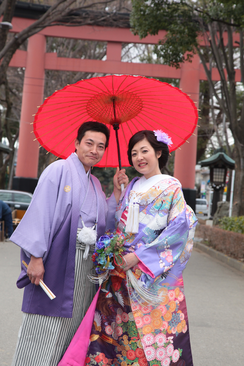 氷川参道ロケにも出ました