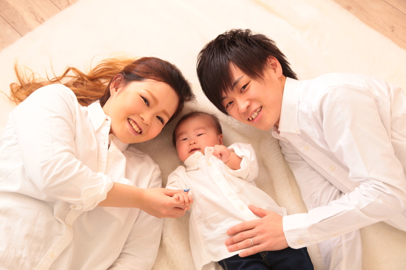 おそろいの衣裳がベストマッチ