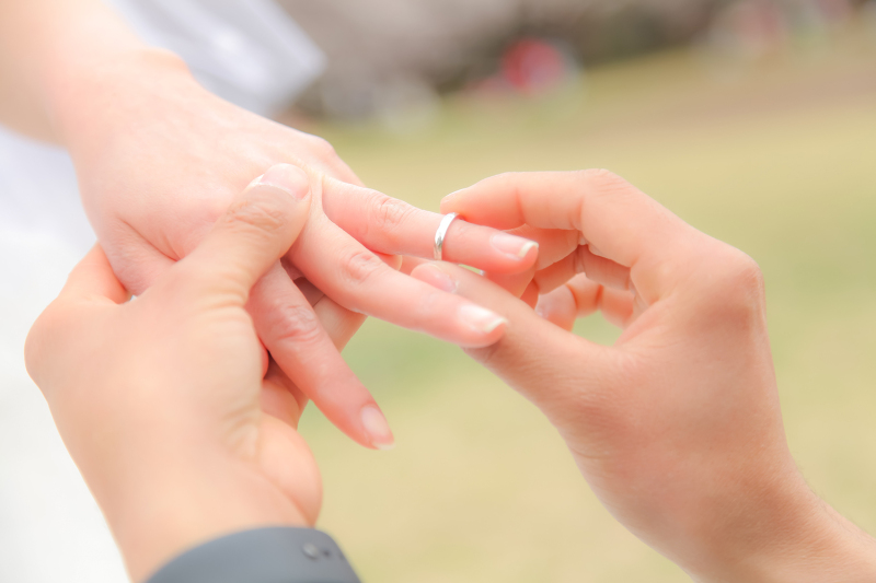 プロポーズシーン（イメージカットです）