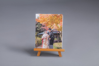 キャンバスフォト（木製イーゼル付き）