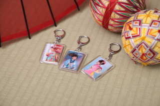 写真入りキーホルダー