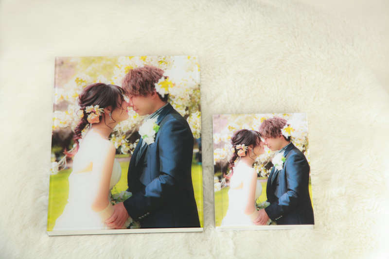 【和装 サファイア】透明感のある20ページのアルバムとロケーション撮影付プラン