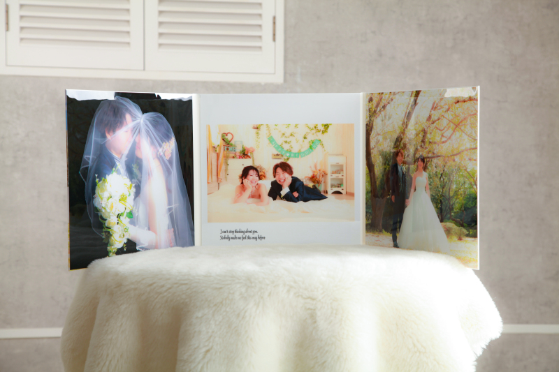 【洋装 トパーズ】ウェルカムボードとしても使える!デザイン台紙付プラン