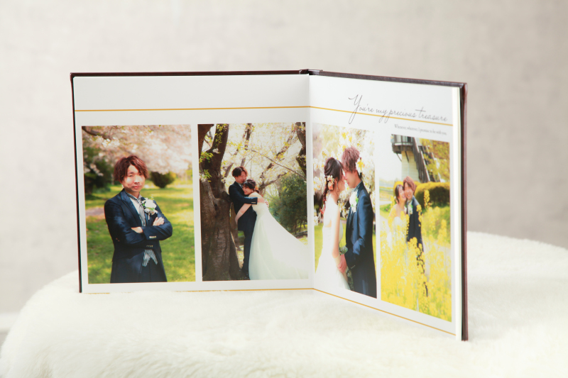 【和装 ガーネット】レザー調アルバム&ロケーション撮影付プラン