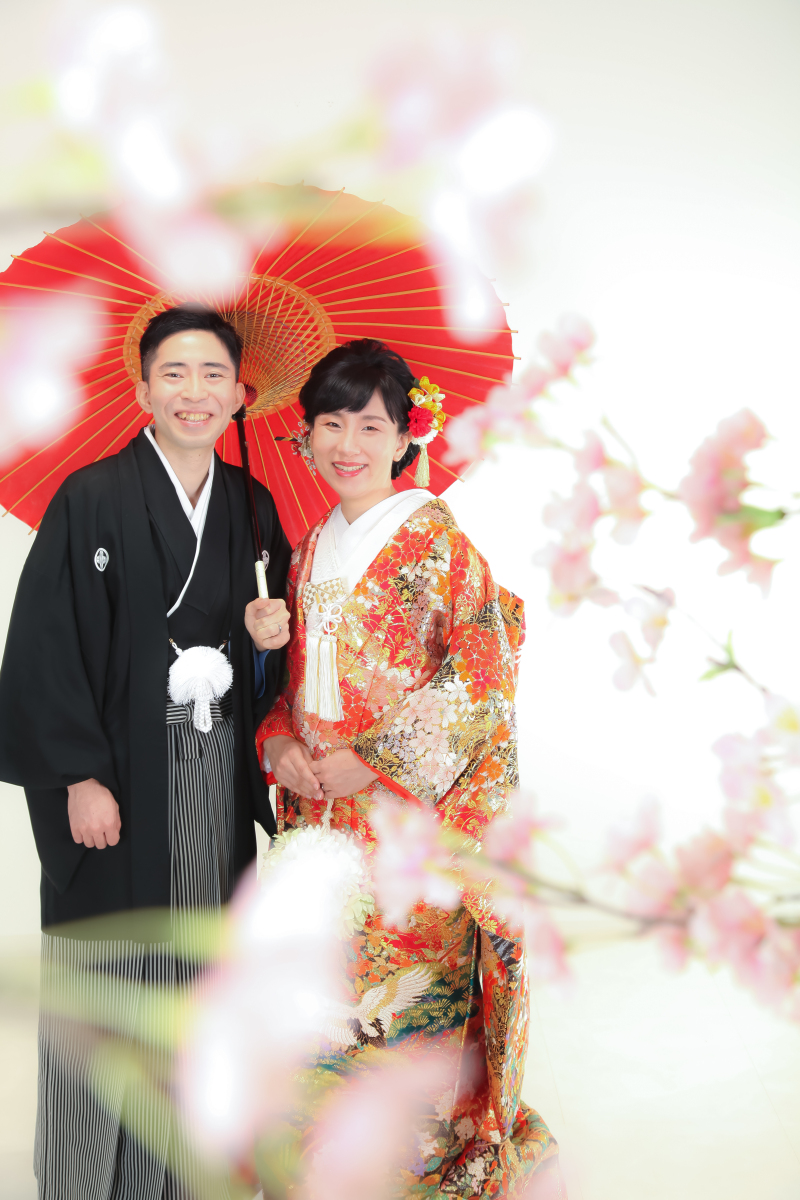 【和装&洋装 アクアマリン】8ページのアルバム&全撮影データ付プラン!