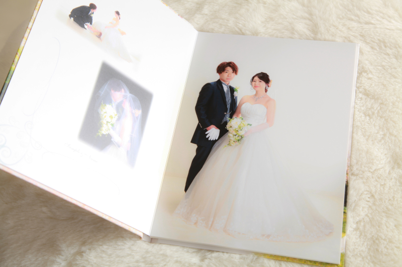 【和装&洋装 アクアマリン】8ページのアルバム&全撮影データ付プラン!