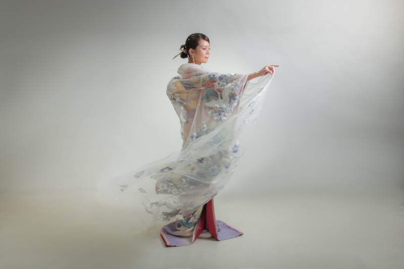 【和装のコーディネートを楽しみたい方必見!】新作和装(引き振袖&打掛)プラン/120カットデータ/安心のヘアメイク小物付き