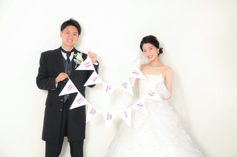 【洋装 トパーズ】ウェルカムボードとしても使える!デザイン台紙付プラン